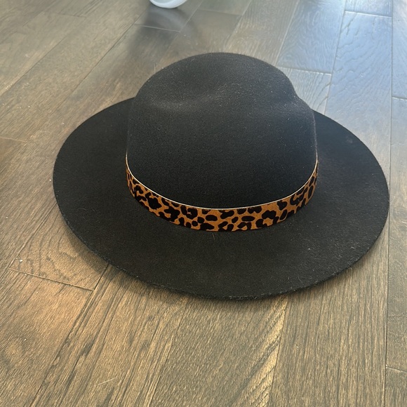 Rag & Bone Wool leopard hat - Picture 3 of 5